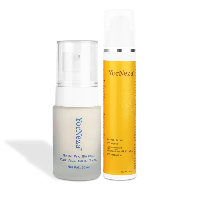 Serum + Sunscreen