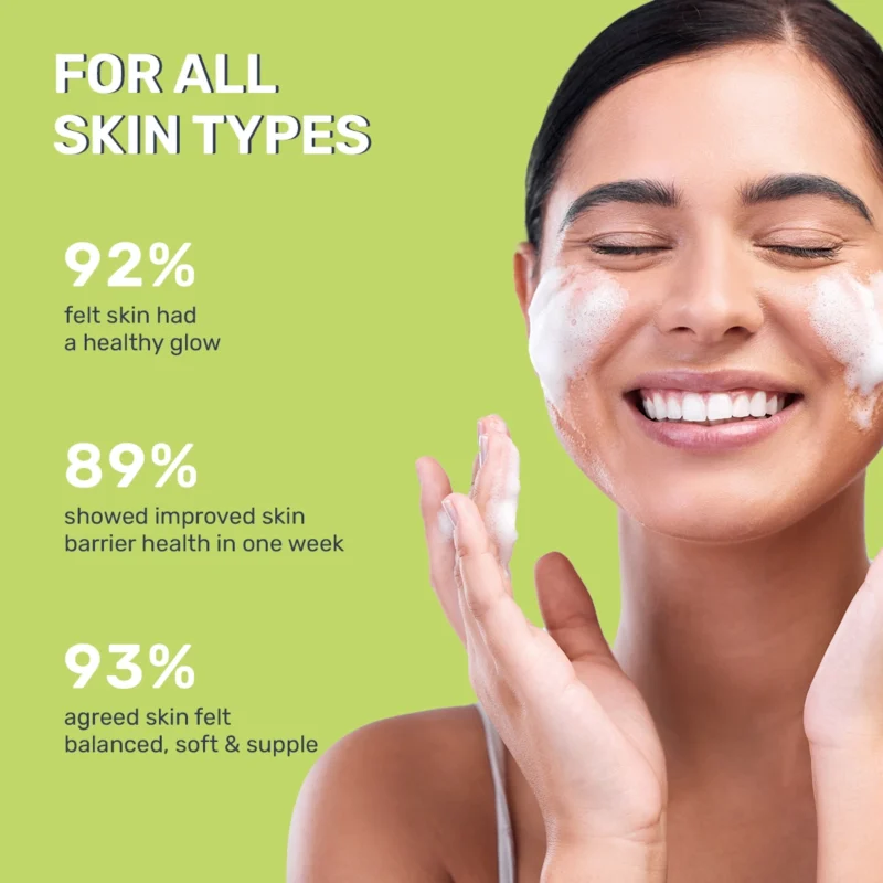 YORNEZA Fresh N Radiance Booster Face Wash with 2% Vitamin C + 4% Glycolic acid For Glowing & Brightening Skin | Remove Dark Spots, Acne & Sun Tan | All Skin Types | Women & Men | 100ml
