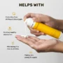 YORNEZA Protect + Repair Sunscreen SPF 50 PA+++ with 4% Niacinamide and Vitamin E, UVA/UVB Protection | Blue light protection | Reduces Tan and Super Bright Sunscreen | No White Cast, Non-Greasy Formula | All Skin Types (oily, Dry, Acne-prone Skin) | Men & Women | 50 ml